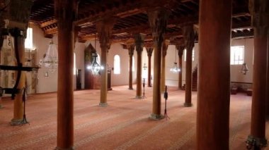 Afyonkarahisar Ulu Cami Büyük Camii 'nin İçi.