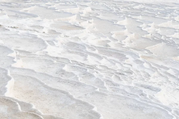 Suszone naturalne źródła wody trawertyn taras formacje — Zdjęcie stockowe