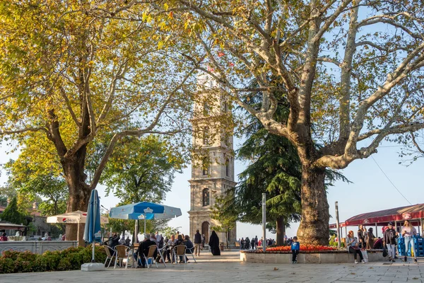 Torre dell'orologio Tophane a Bursa, Turchia — Foto Stock