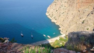 Oludeniz ve Fethiye yakınlarındaki Kelebekler Vadisi 'nde.