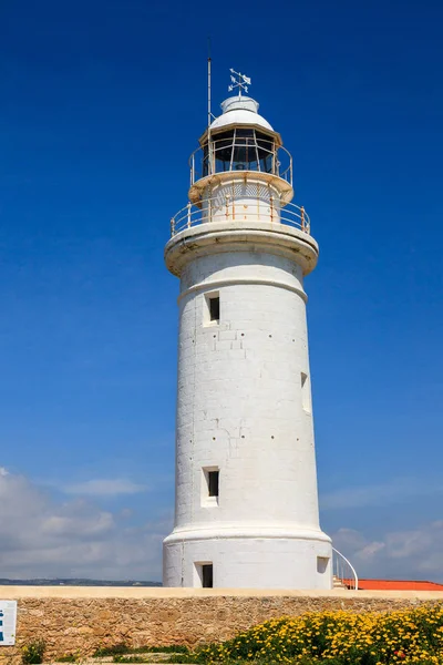 Pafos içinde Lighthouse. — Stok fotoğraf