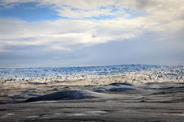 Гренландский ледовый щит . — стоковое фото