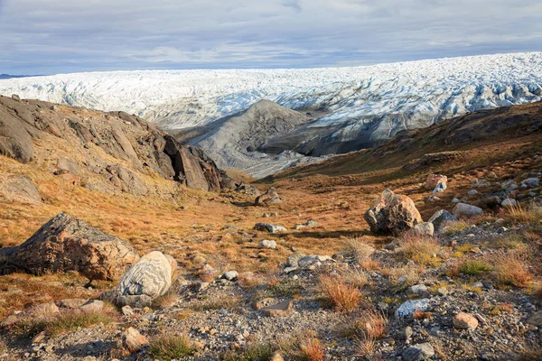 Buzulun manzarası. Grönland. — Stok fotoğraf