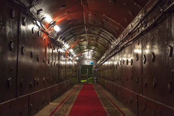 Bunker militar soviético desde la Guerra Fría . Imagen De Stock