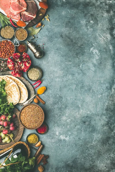 Ingredientes de tradição oriental ou árabe — Fotografia de Stock