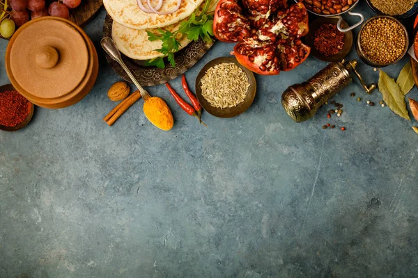 Ingredientes de tradição oriental ou árabe — Fotografia de Stock