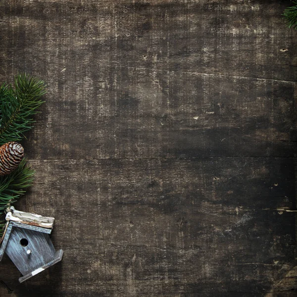 Tema de Navidad fondo en tono vintage — Foto de Stock