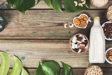 Süt süt yerine içki ve malzemeler