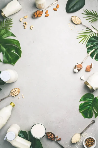 Süt süt yerine içecekler ve malzemeler