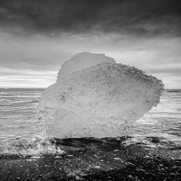 Zlanda Kumsallarında Buzullar — Stok fotoğraf