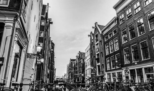 Amsterdam Hollanda Mayıs 2017 Twilight Saat Amsterdam City Ünlü Yerler — Stok fotoğraf