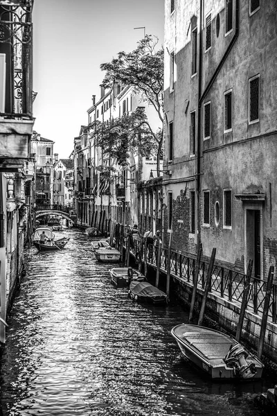 Wenecja Włochy Sierpnia 2016 Słynne Zabytki Architektury Kolorowe Elewacje Starych — Zdjęcie stockowe