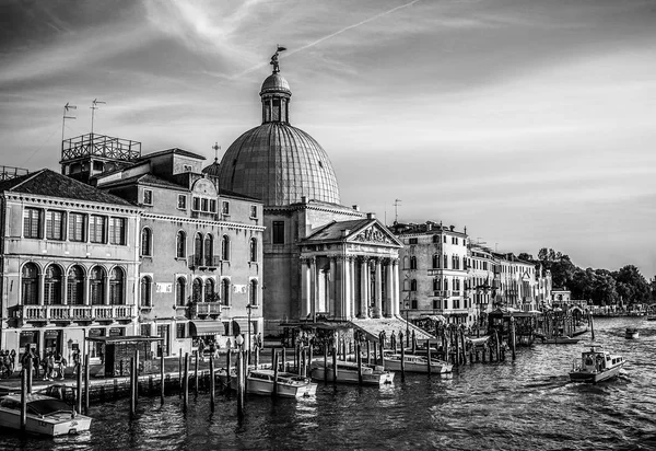 Venecia Italia Agosto 2016 Vista Sobre Paisaje Urbano Del Gran — Foto de Stock