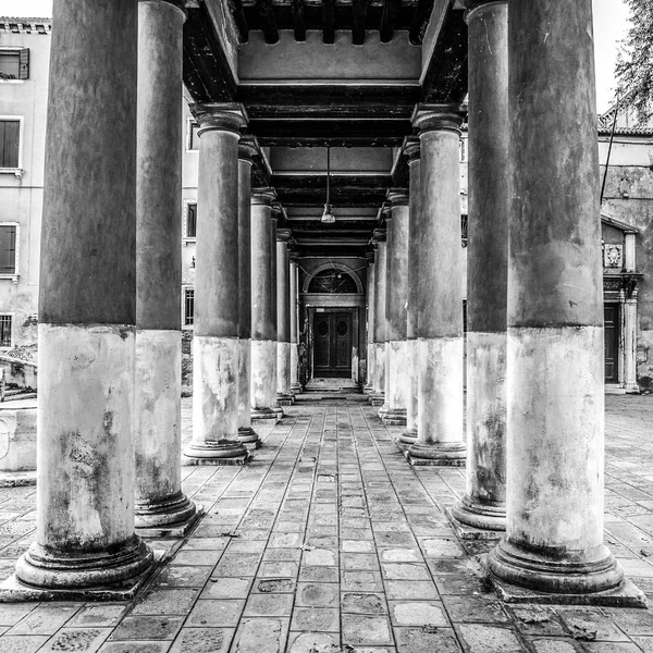 Venice Itália Agosto 2016 Famosos Monumentos Arquitetônicos Fachadas Antigos Edifícios — Fotografia de Stock