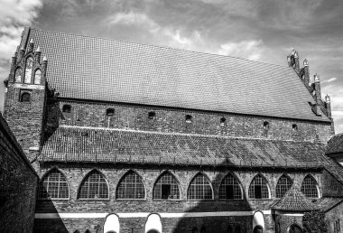 Geleneksel yapı mimari Polonya. 