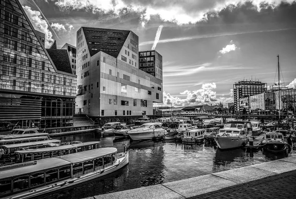 Amsterdam Países Bajos Agosto 2016 Palacio Justicia Ámsterdam Nuevo Hito —  Fotos de Stock