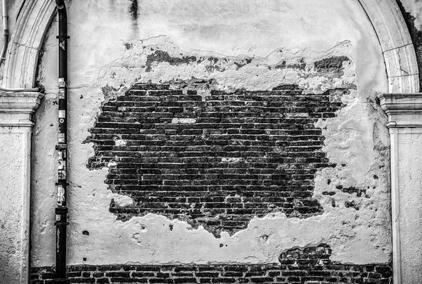 Древняя Кирпичная Стена Качестве Фона — стоковое фото