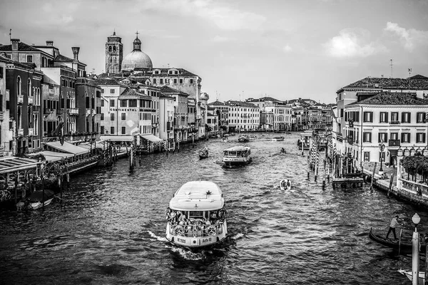 Venice Italië Augustus 2016 Uitzicht Skyline Van Grand Canal Augustus — Stockfoto