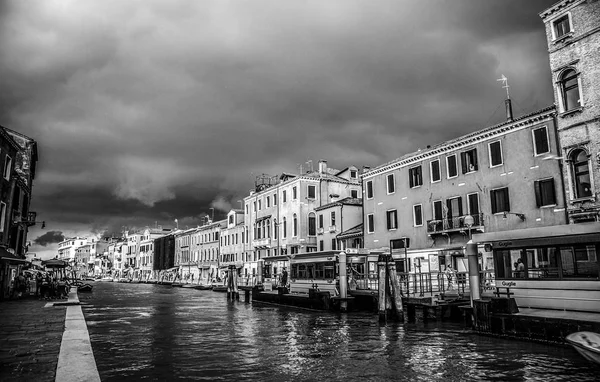 Venice Itália Agosto 2016 Famosos Monumentos Arquitetônicos Fachadas Edifícios Medievais — Fotografia de Stock