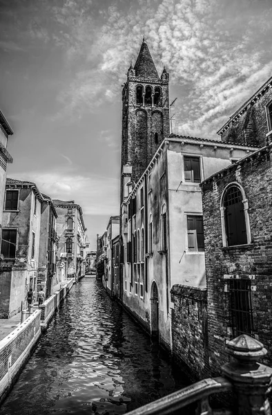 Venecia Italia Agosto 2016 Famosos Monumentos Arquitectónicos Fachadas Antiguos Edificios — Foto de Stock