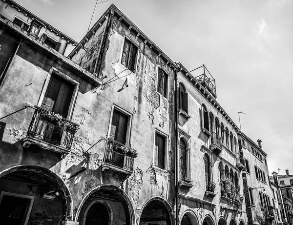 Venecia Italia Agosto 2016 Famosos Monumentos Arquitectónicos Fachadas Antiguos Edificios — Foto de Stock