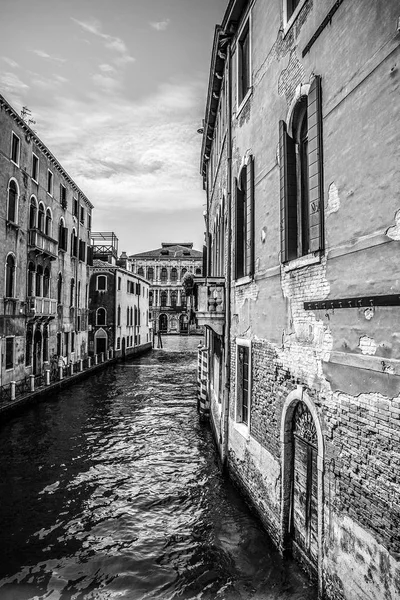 Venecia Italia Agosto 2016 Famosos Monumentos Arquitectónicos Fachadas Antiguos Edificios — Foto de Stock