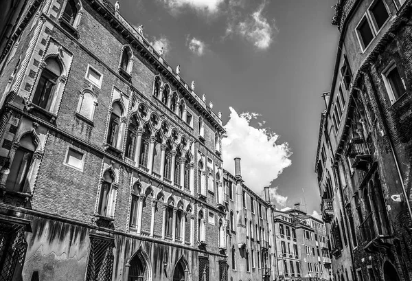 Веница Италия Августа 2016 Года Знаменитые Архитектурные Памятники Фасады Старинных — стоковое фото