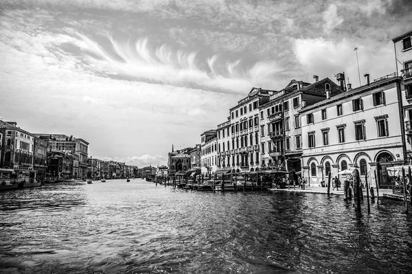 Wenecja Włochy Sierpnia 2016 Widok Panoramę Grand Canal Sierpnia 2016 — Zdjęcie stockowe