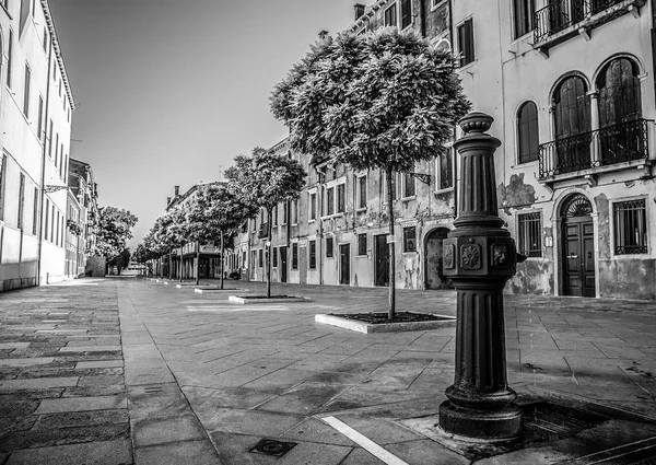 Venice Itálie Srpna 2016 Slavné Architektonické Památky Barevné Fasády Starých — Stock fotografie