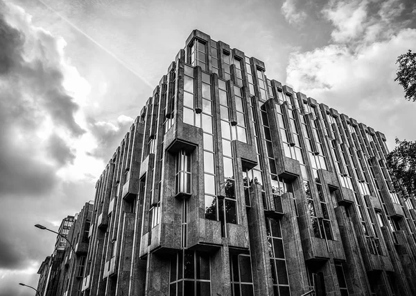 ルクセンブルク ルクセンブルク 2015 ルクセンブルク シティ ブラック ホワイトのクローズ アップ写真で建物のアーキテクチャです ルクセンブルク 2015 — ストック写真