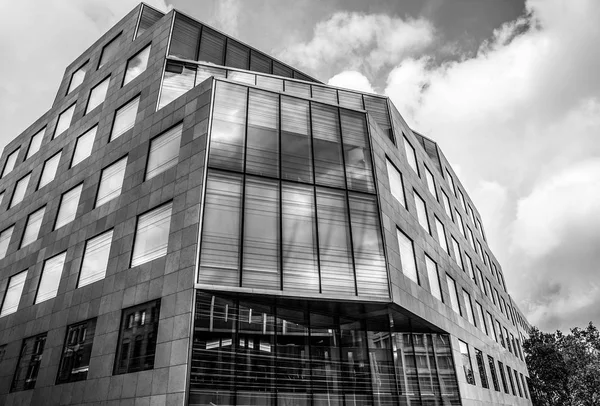 Luxemburgo Luxemburgo Octubre 2015 Arquitectura Edificios Luxemburgo Ciudad Blanco Negro — Foto de Stock