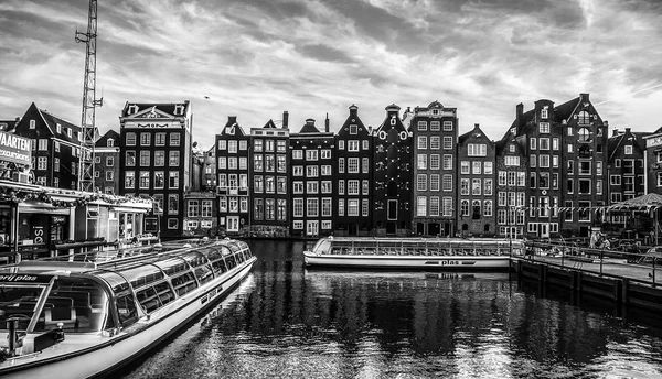 Amsterdam Niederlande Januar 2017 Berühmte Historische Gebäude Der Amsterdam City — Stockfoto