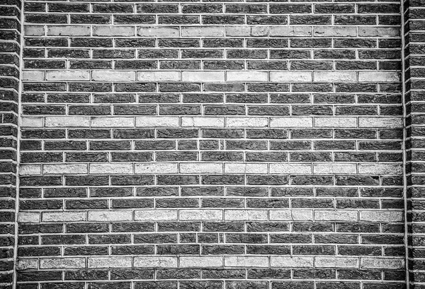 Old Stone Wall Background Black White Photo — Stock Photo, Image