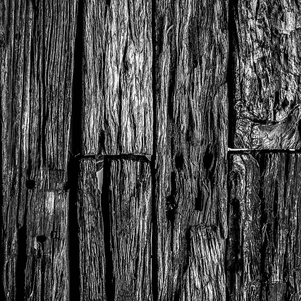 老木背景 黑白照片 — 图库照片