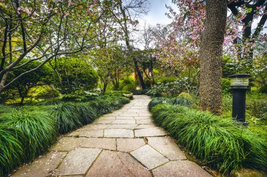 Geleneksel Çin şehri Bahçe Parkı.