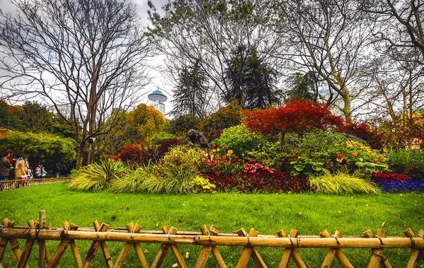 Geleneksel Çin Şehri Bahçe Parkı — Stok fotoğraf