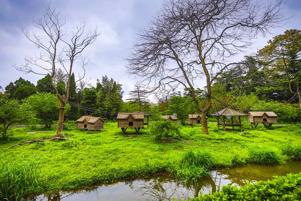 Traditioneller Chinesischer Gartenpark — Stockfoto