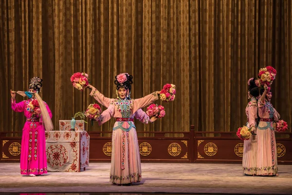 Pekin Chiny Czerwca 2019 Tradycyjna Chińska Opera Show Pekinie — Zdjęcie stockowe