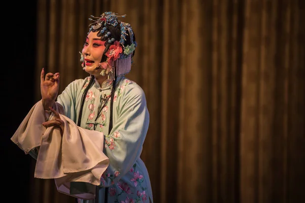 Beijing China Juni 2019 Traditionelle Chinesische Opernaufführung Beijing — Stockfoto