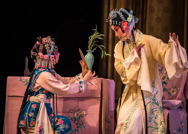 Beijing China Junio 2019 Espectáculo Tradicional Ópera China Beijing — Foto de Stock