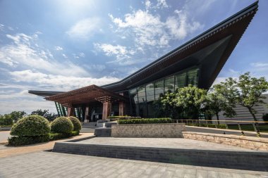 Pekin, Hina - 03 Haziran: Pekin yakın çekim modern mimarisi.