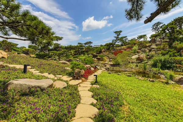 Geleneksel Çin Şehri Bahçe Parkı — Stok fotoğraf