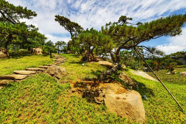 Geleneksel Çin Şehri Bahçe Parkı — Stok fotoğraf