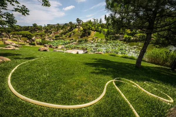 Geleneksel Çin Şehri Bahçe Parkı — Stok fotoğraf