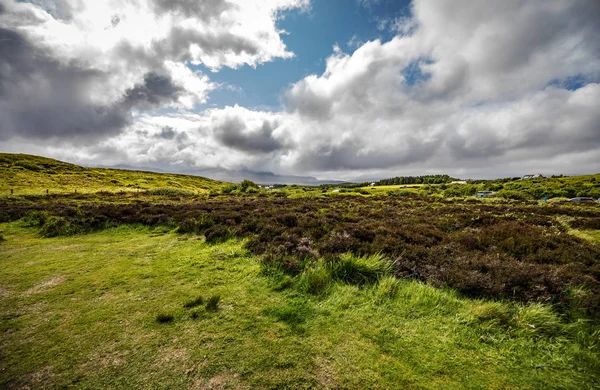 Prachtige Schilderachtige Landschap Van Schotland Natuur Met Prachtige Avond Bewolkte — Stockfoto