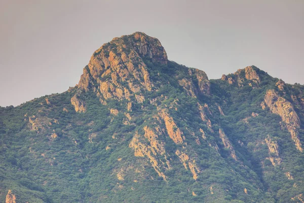 Θέα Στο Βουνό Από Σινικό Τείχος — Φωτογραφία Αρχείου