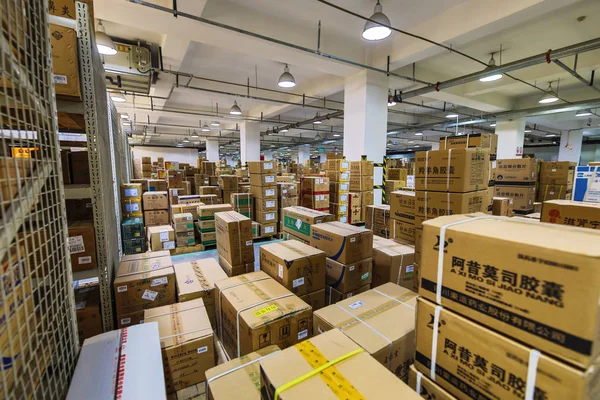 Beijing China June 2019 Modern Automation Warehouse Production China — Stock Photo, Image