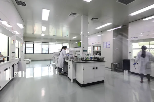 Beijing China Junio 2019 Equipos Laboratorio Para Fabricación Medicamentos —  Fotos de Stock