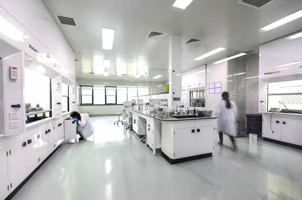 中国北京 2019年6月3日 药物制造实验室设备 — 图库照片
