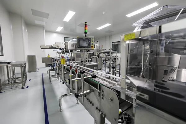 Pekin Çin Haziran 2019 Laç Üretim Laboratuvar Ekipmanları — Stok fotoğraf